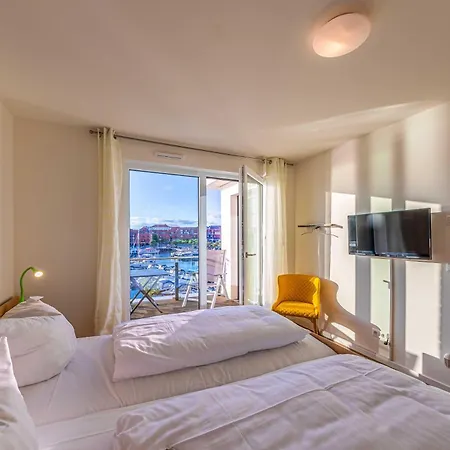 Hafenperle - Mit Balkon & Wellnessbereich In Der Hafenresidenz Apartamento