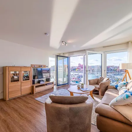 Appartement Hafenperle - Mit Balkon & Wellnessbereich In Der Hafenresidenz