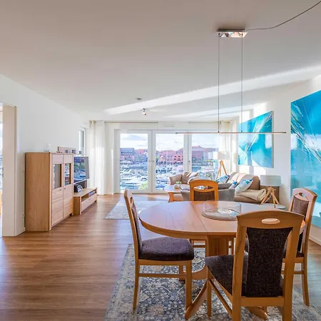 Hafenperle - Mit Balkon & Wellnessbereich In Der Hafenresidenz Apartamento *